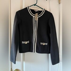J. Crew Black Women's Jacket/ Sweater